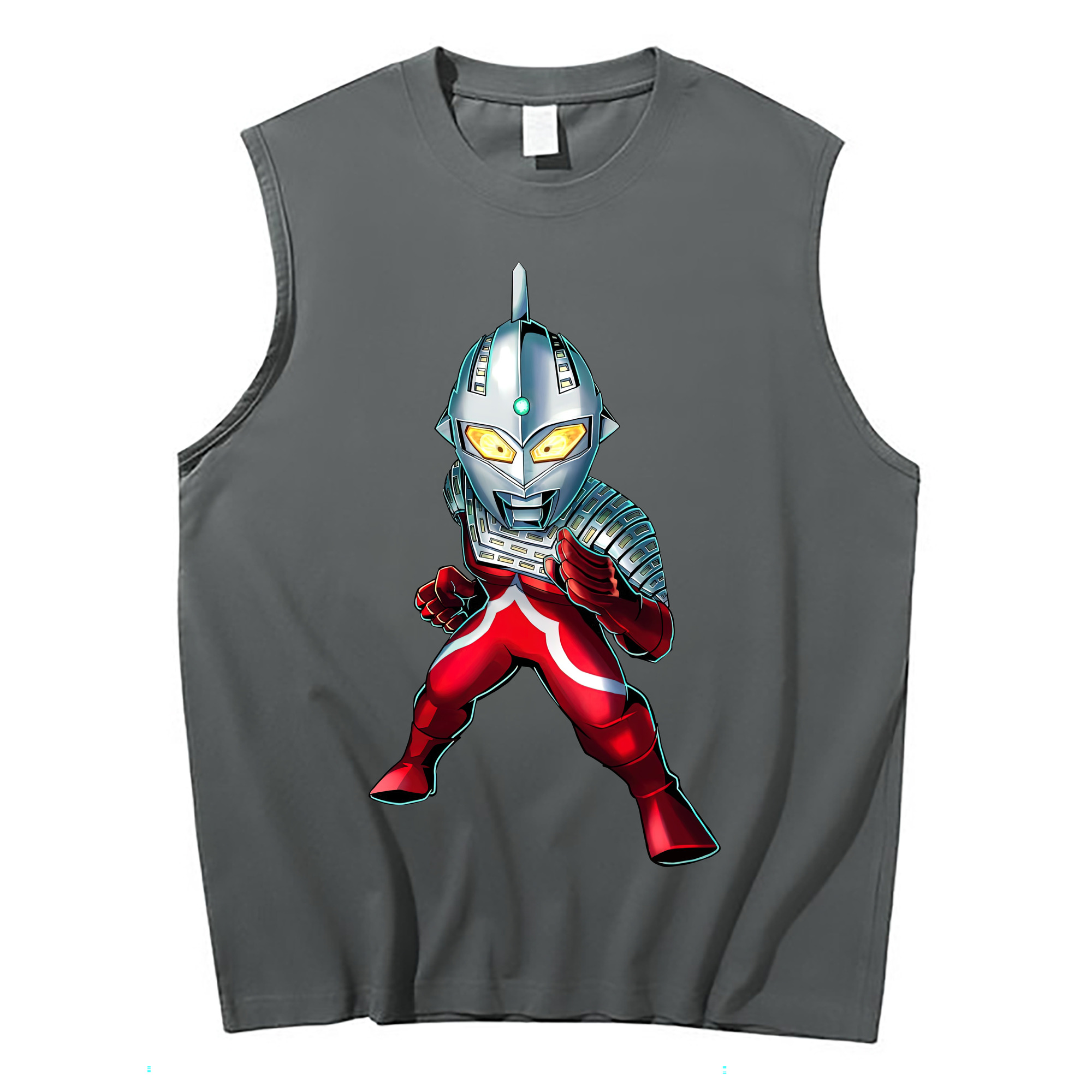 （画像用） ウルトラマン Ultraman コットン100％タンクトップ（フロントプリント）